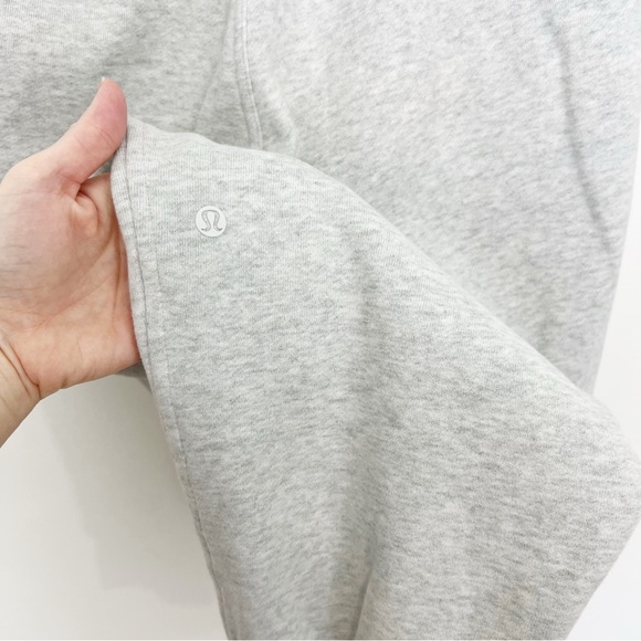 Lululemon Scuba High Rise Relaxed Jogger Heathered Core Ultra Light Grey - Picture 10 of 11